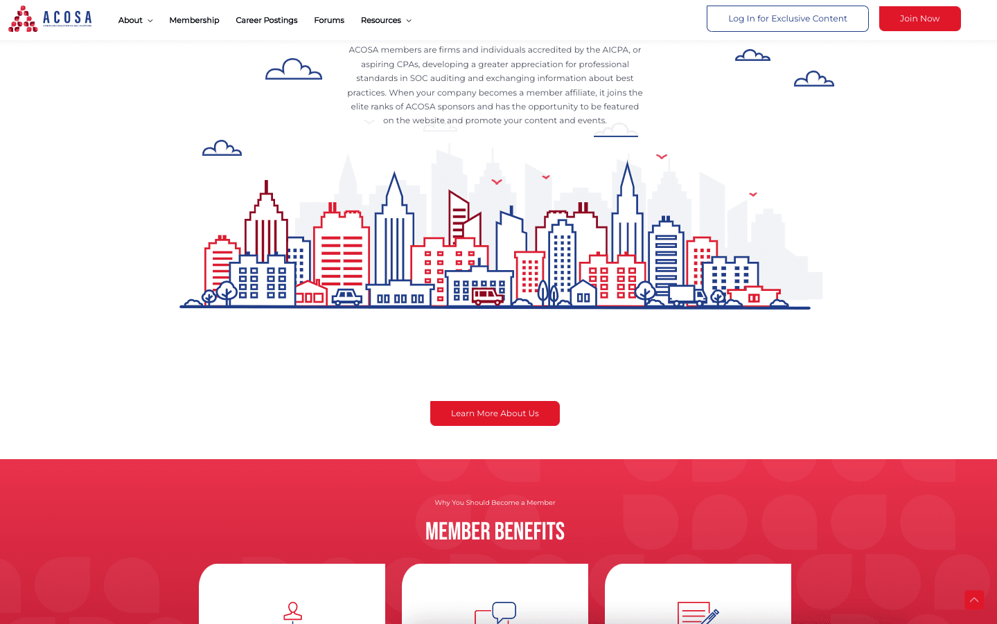 website design for accounting association